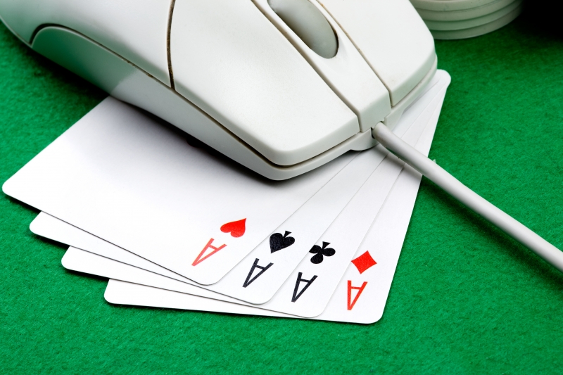 computermouse of four aces